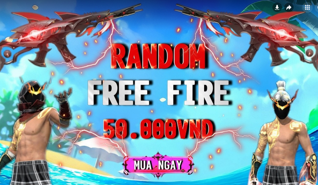 RANDOM ACC FF 50K CÓ ĐỒ + SÚNG TẠM DÙNG