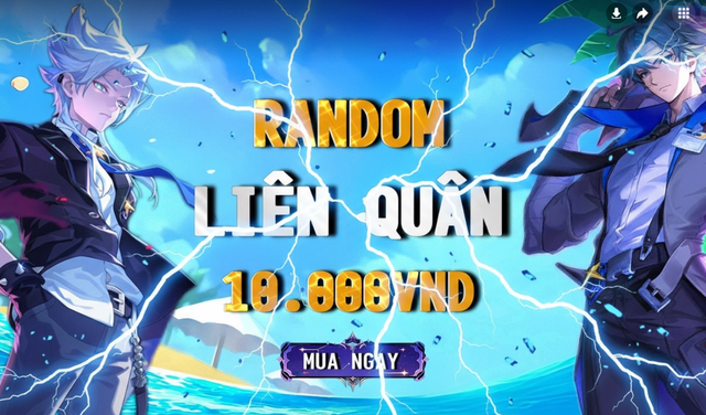 RANDOM ACC LIÊN QUÂN TTX TRÊN 200 SKIN