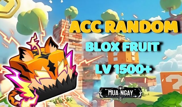 RANDOM ACC BLOXFRUIT LV TRÊN 1500