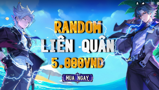 RANDOM ACC LIÊN QUÂN TTX TRÊN 150SKIN